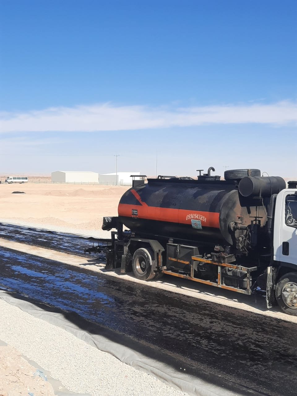 Automated Polymer Chemical Spray Tankers for Soil Binding