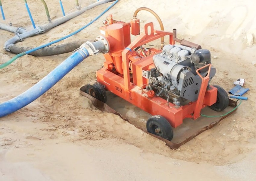 High Capacity Civil Pumping Works