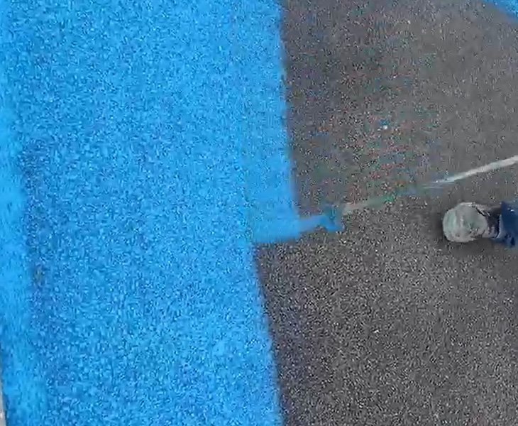 Professional Protective Painting of Asphalt Surfaces