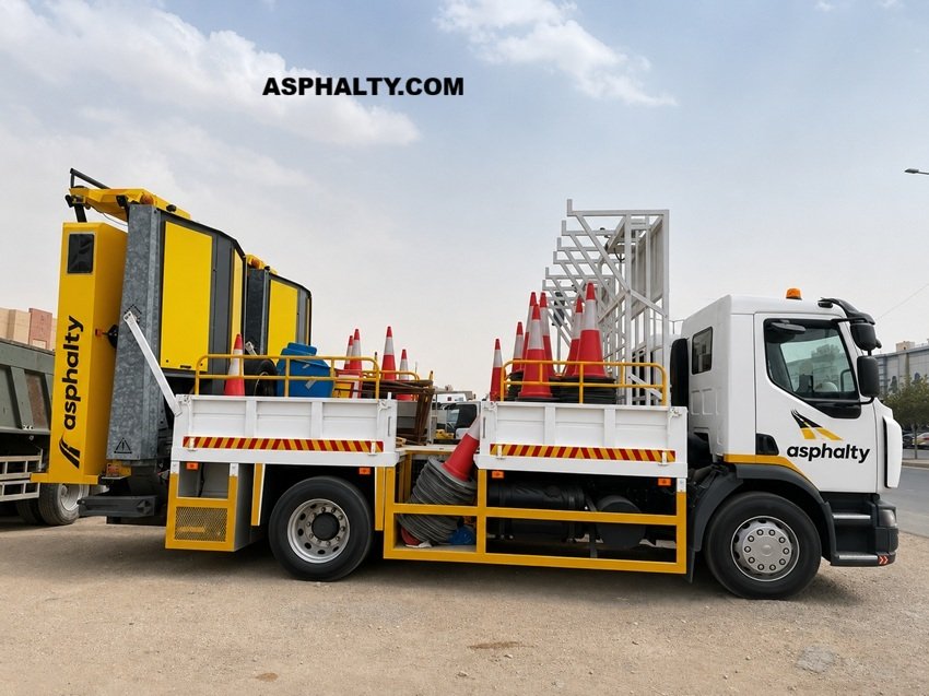 Smart Road Safety Trucks with TMA Crash Cushions