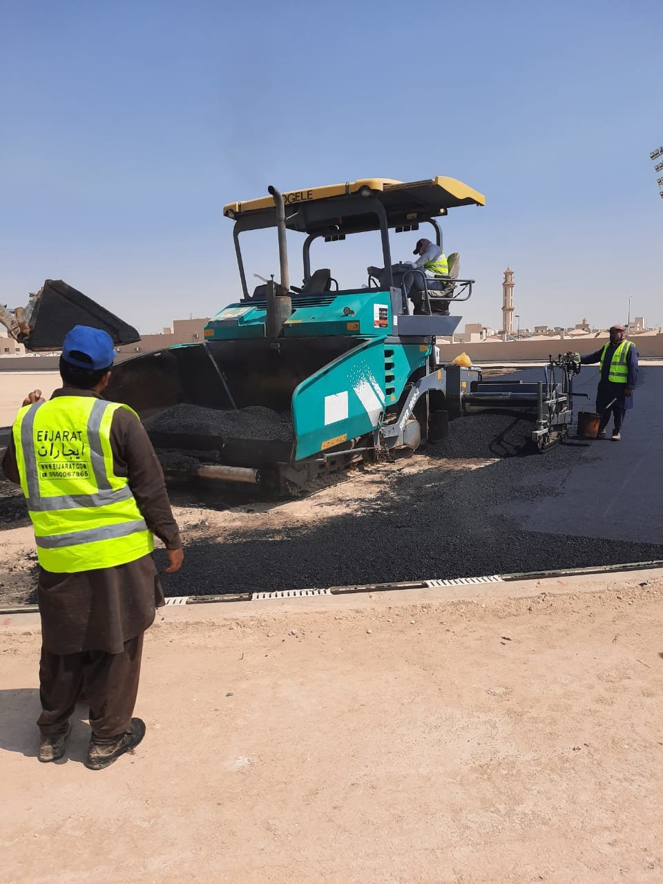 Asphalt Contractor in Makkah, Saudi Arabia with High Quality Paving Asphalty