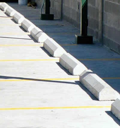 Precast Concrete Wheel Stops for Parking Lots