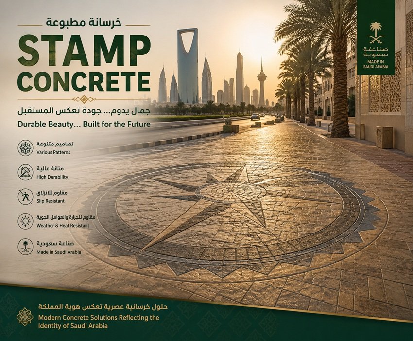 Premium Stamping Concrete Finishes for Luxury Architectural Urbanism
