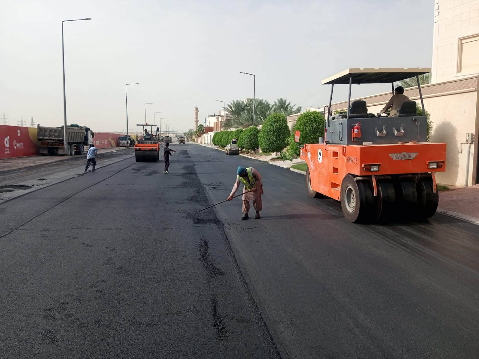 Asphalt Mechanical Rollers and Compactors Rental Fleet