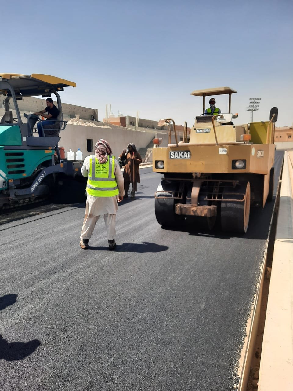 Asphalt Contractor in Riyadh, Saudi Arabia with High Quality Paving Asphalty