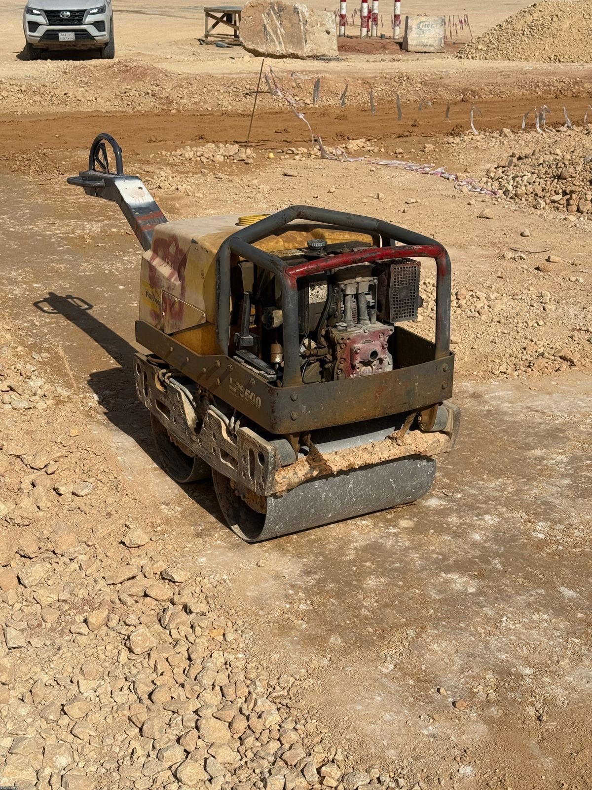 Hand Guided Compactor Roller