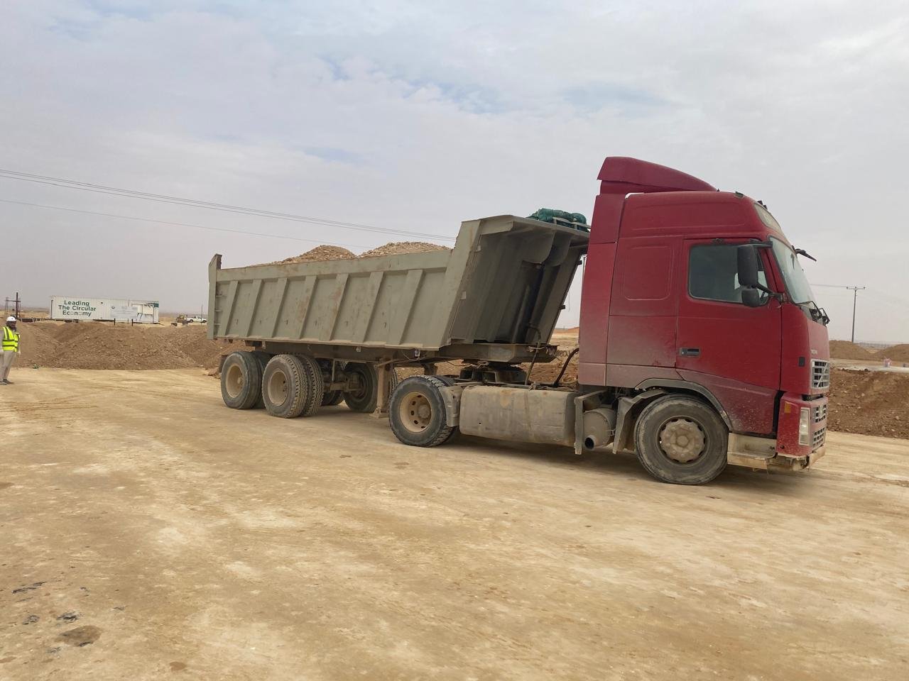 Dump Truck Trailer 24 Cubic Meter