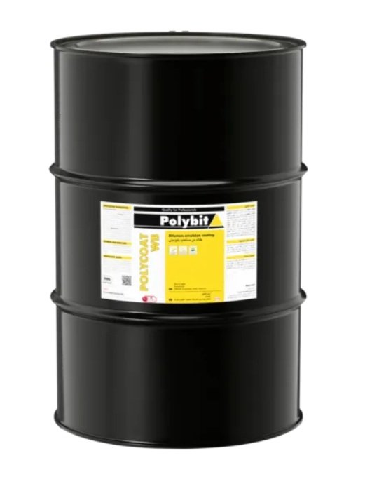 Drum Polybit Polycoat WB - Bitumen Emulsion Paint