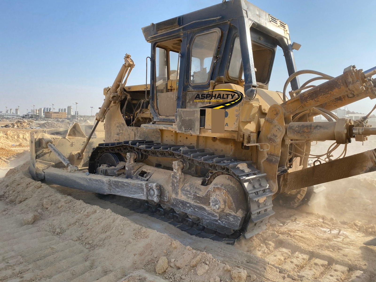 Cut and Excavation works for Diriyah Gate Project, By Using Bulldozers